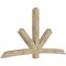 Ekena Millwork Alberta Rough Sawn Timber Gable Bracket, Douglas Fir, 108"W x 58"H x 6"D x 6"F, 13/12 Pitch GBW108X58X0606ALB00RDF - alternate 5